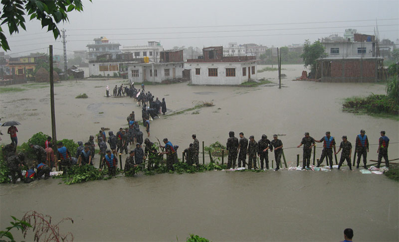 FLOOD IN NEPAL- Vaibhav Nahata