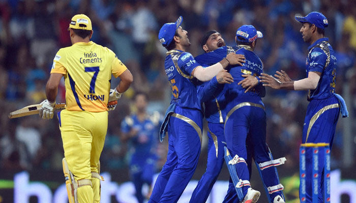 आईपीएलमा मुम्बईले चेन्नईलाई ८ विकेटले हरायो