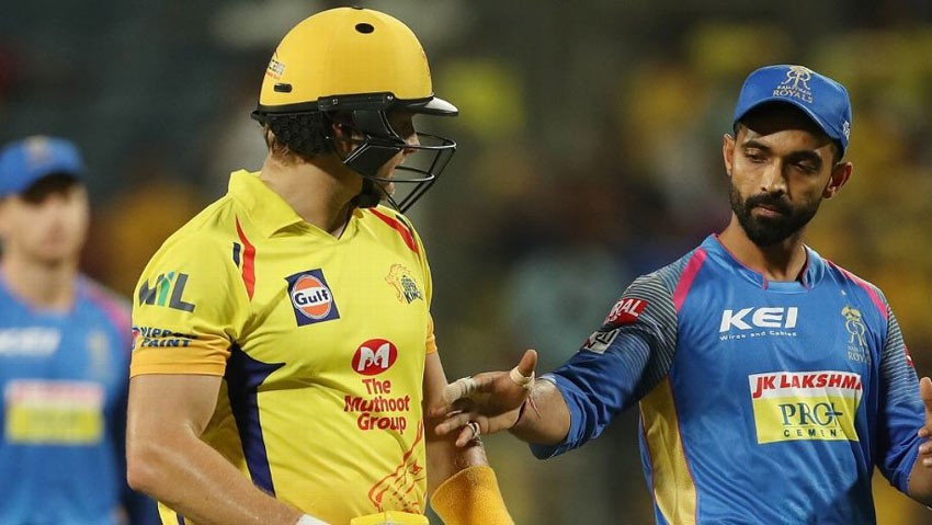 आइपिएल क्रिकेट : चेन्नई सुपर किङ्स विजयी , राजस्थान रोयल्सलाई ६४ रनले हरायो