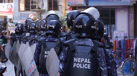 पर्सामा भारतसँग सिमाना जोडिएको क्षेत्रमा नेपाल प्रहरीले सुरक्षा व्यवस्था कडा बनायो