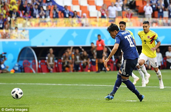 विश्वकप २०१८ को पहिलो रेड कार्ड सान्चेजलाई, जापानले पेनाल्टीबाट गोल हान्यो