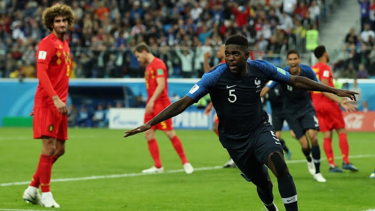 विश्वकपमा फ्रान्स फेरि एकपटक उपाधि नजिक, बेल्जियम १-० ले पराजित