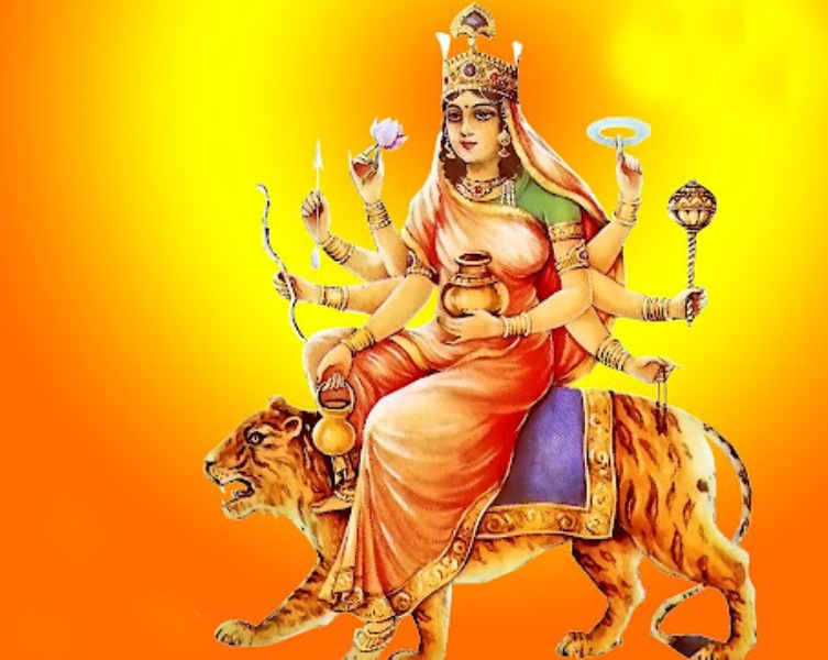 आज दशैकाे चौथो दिन, कुष्माण्डा देवीको पूजा आराधना गरिँदै