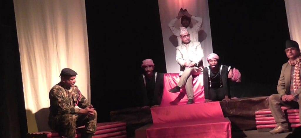मदन भण्डारीको जीवनीमा आधारित ‘बर्बरिक’ नाटक मोरङको झोराहाटमा मञ्चन शुरु
