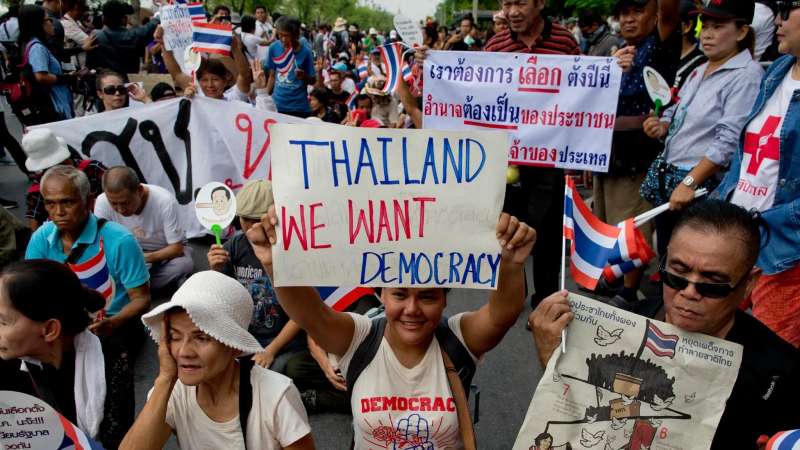 थाइल्याण्डमा राजनीतिक पार्टीमाथिको प्रतिबन्ध फुकुवा