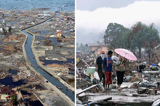 इण्डोनिशियामा सुनामीबाट मृत्यु हुनेको संख्या १६८