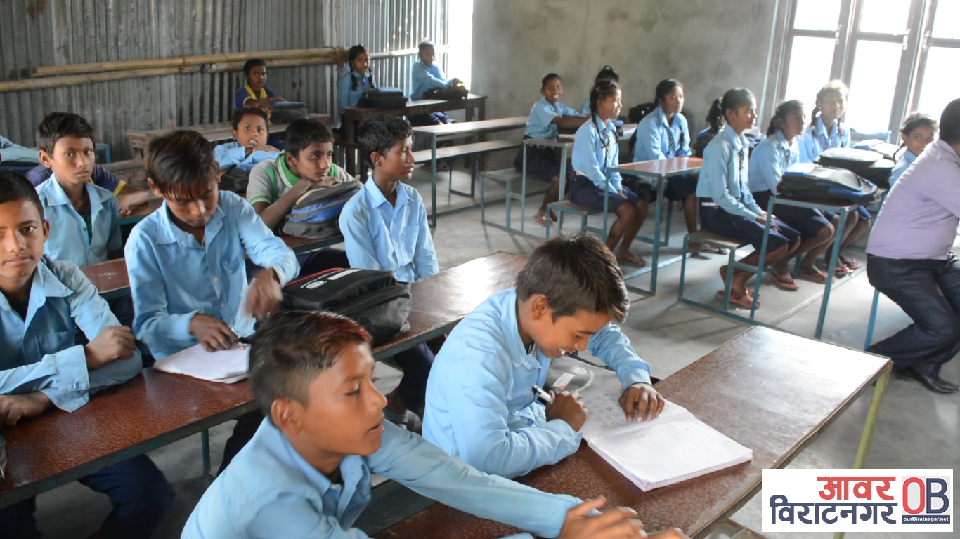 रवी आधारभुत विद्यालय जहाँ दलित बालबालिका मात्र पढ्छन्, नयाँ भवन पछि विद्यार्थीमा खुसी