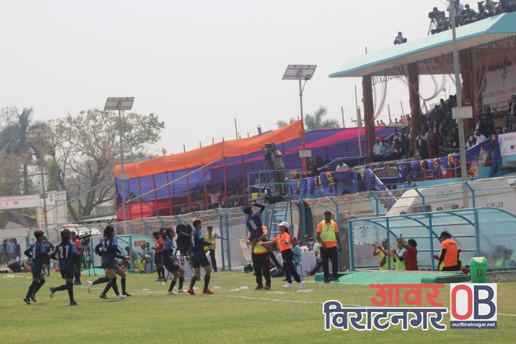 साफ फाइनल : भारतकि अन्जु तामांङले गरिन गोल , भारत ३-१ नेपाल