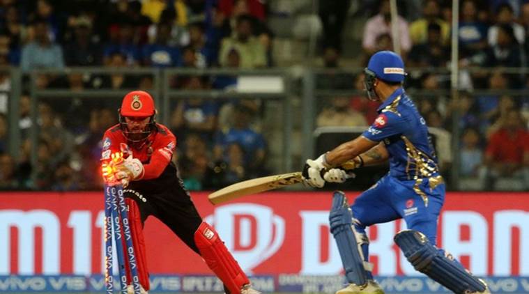 आईपीएल अपडेट : फेरी हार्यो रोयल च्यालेन्जर्स बेंगलोर , मुम्बई इन्डियन्सले ५ विकेटले हरायो