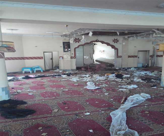 अफगानिस्तानको मस्जिदमा बम विस्फोट हुँदा ६२ को मृत्यु