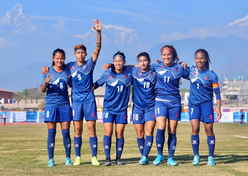 साग महिला फुटबल : नेपाललाई घरेलु मैदानमा स्वर्ण जित्ने अवसर