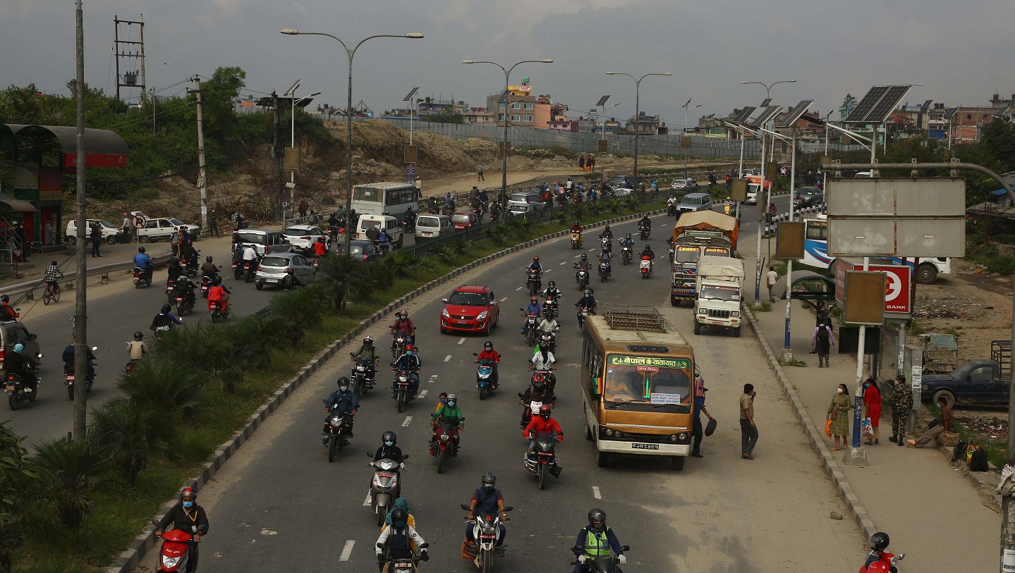 नेपालमा ३९ लाख ८७ हजार दर्ता सवारी साधन