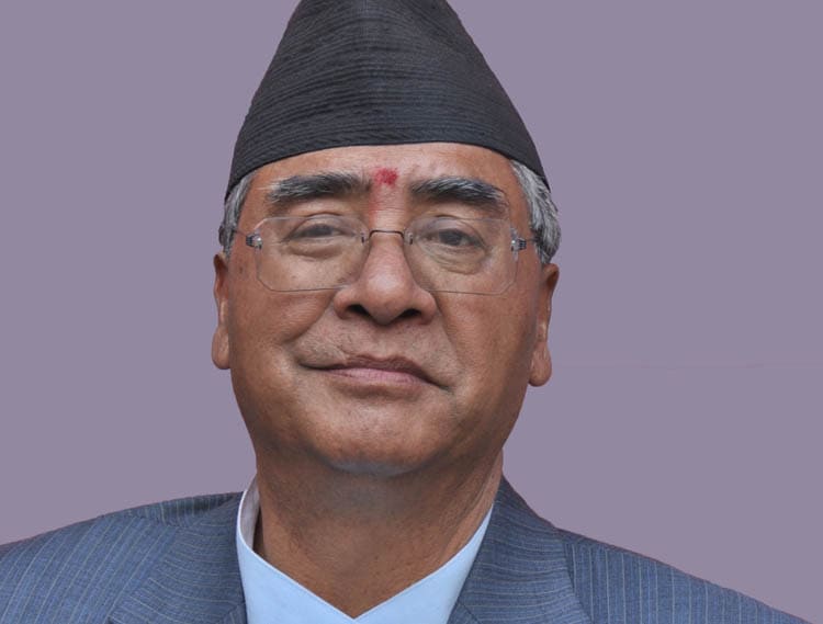 नेपाली कांग्रेसको सभापतिमा विजयी प्रधानमन्त्री देउवाको जीवनी