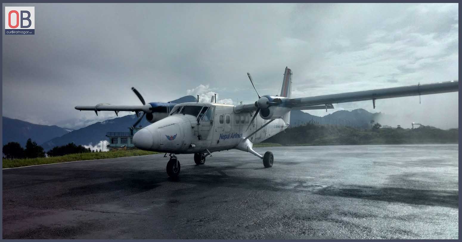 हिमाली जिल्लामा हवाई सेवा हप्ता दिनदेखि ठप्प