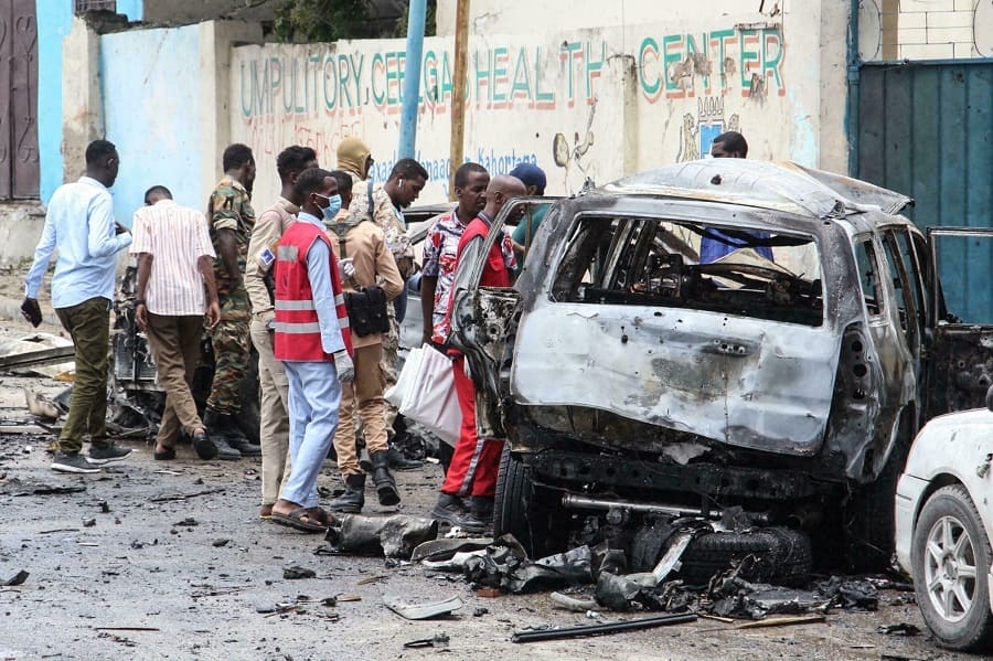 बम आक्रमणबाट सोमालियामा सातको मृत्यु, नौ जना घाइते