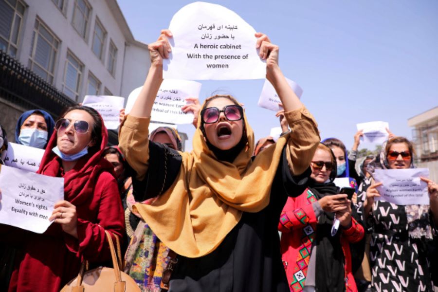 अफगानी महिलाद्धारा राजनीतिक तथा सामाजिक समावेशिता माग