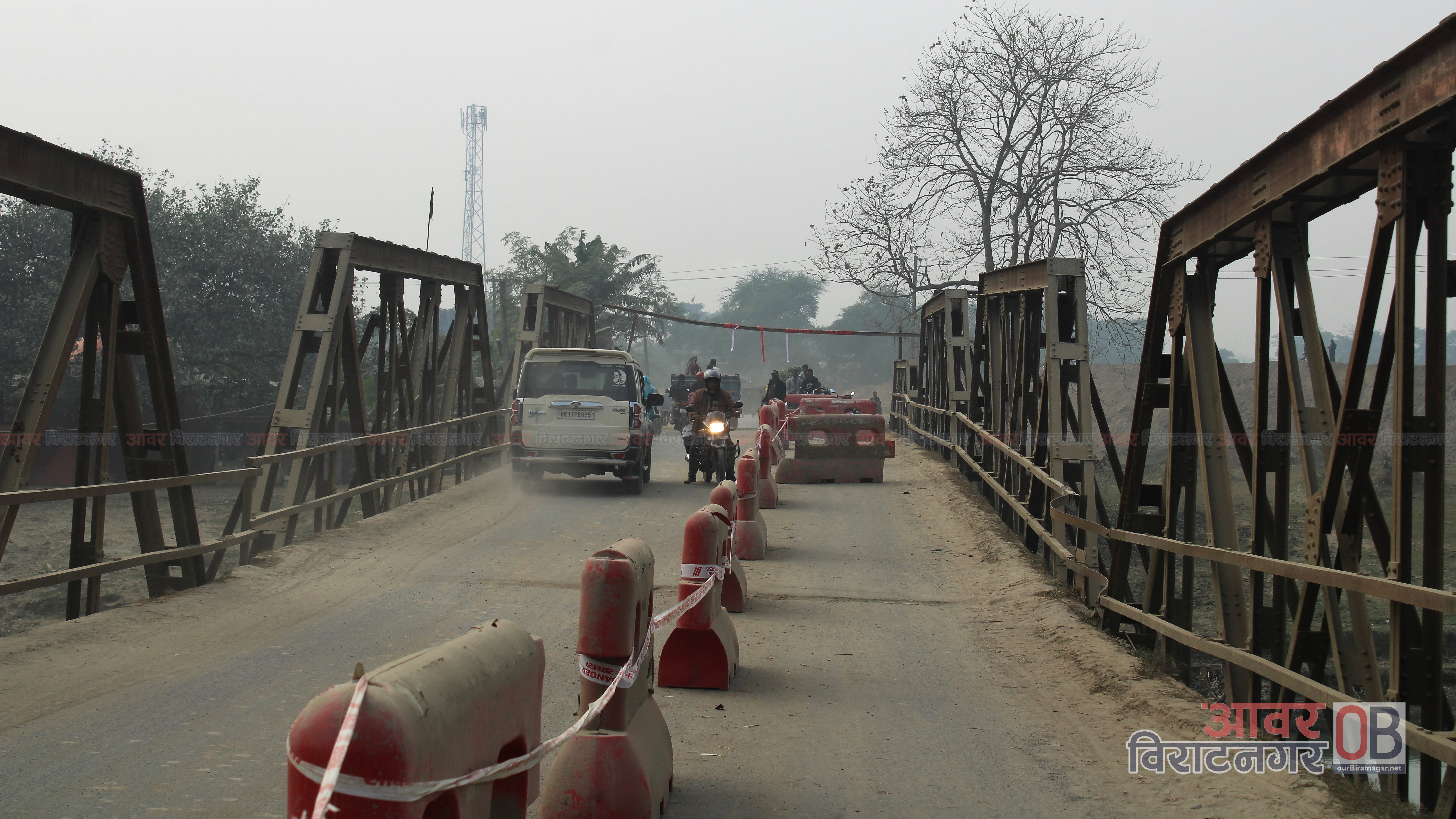मिरगञ्ज पुल क्षतिग्रस्त : सुनसरी–मोरङ औद्योगिक करिडोर प्रभावित