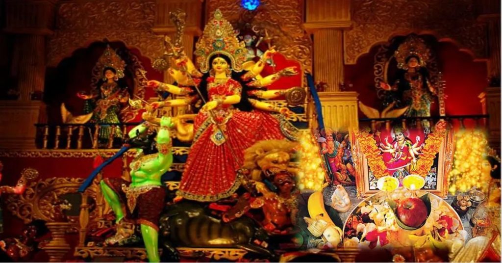 बडादशैँको तेस्रो दिनः चन्द्रघण्टा देवीको पूजा आराधना गरिँदै