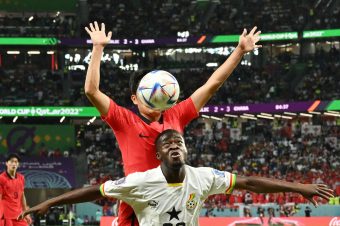 विश्वकप फुटबल : घाना विजयी