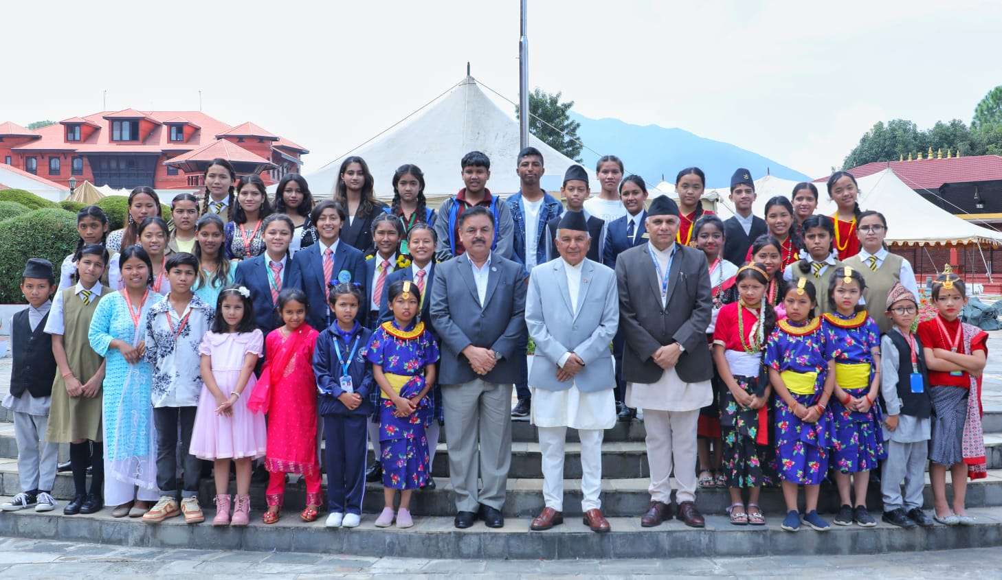 <span class='c1'>बालबालिकाको सर्वाङ्गीण विकासको लागि अझै धेरै</span> <span class='c2'>काम गर्न आवश्यक छ : राष्ट्रपति</span>