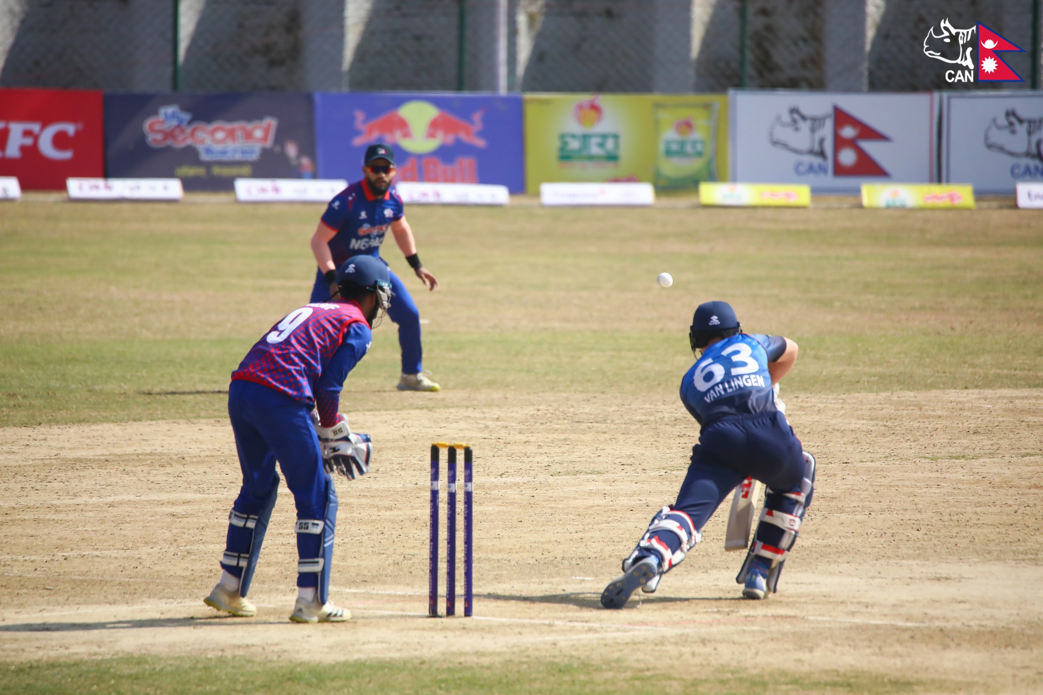 विश्वकप लिग–२ को पहिलो खेलमा नेपाल नामिबियासँग ४ विकेटले पराजित