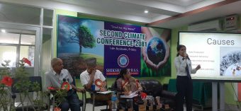 शिक्षादीप कलेजमा जलवायु सम्मेलन, नेपाल पनि जलवायुको परिवर्तनको चपेटामा