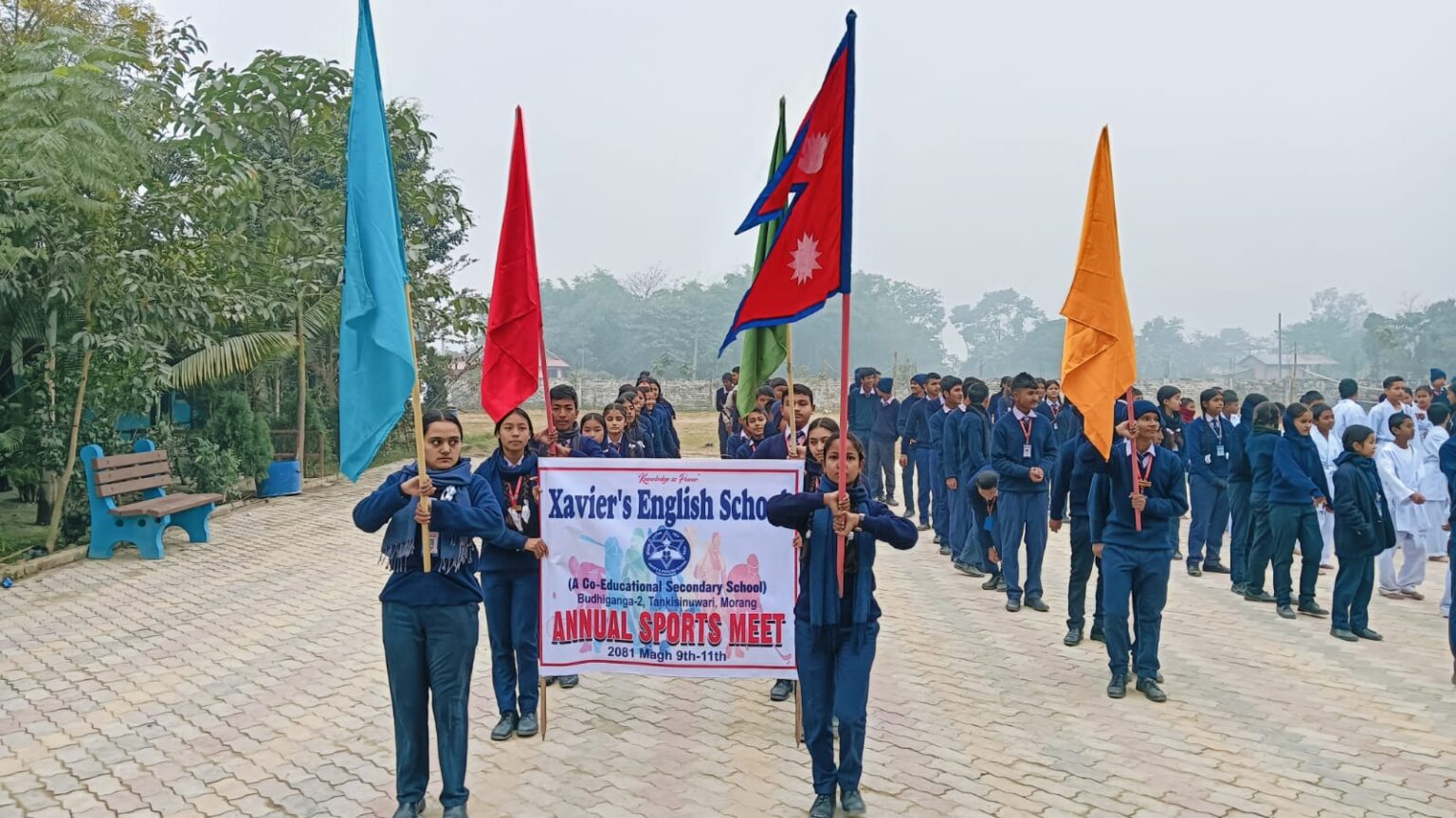 <span class='c1'>बुढीगंगाको जेभियर्स स्कुलमा</span> <span class='c2'>खेलकुद सप्ताह शुरु</span>