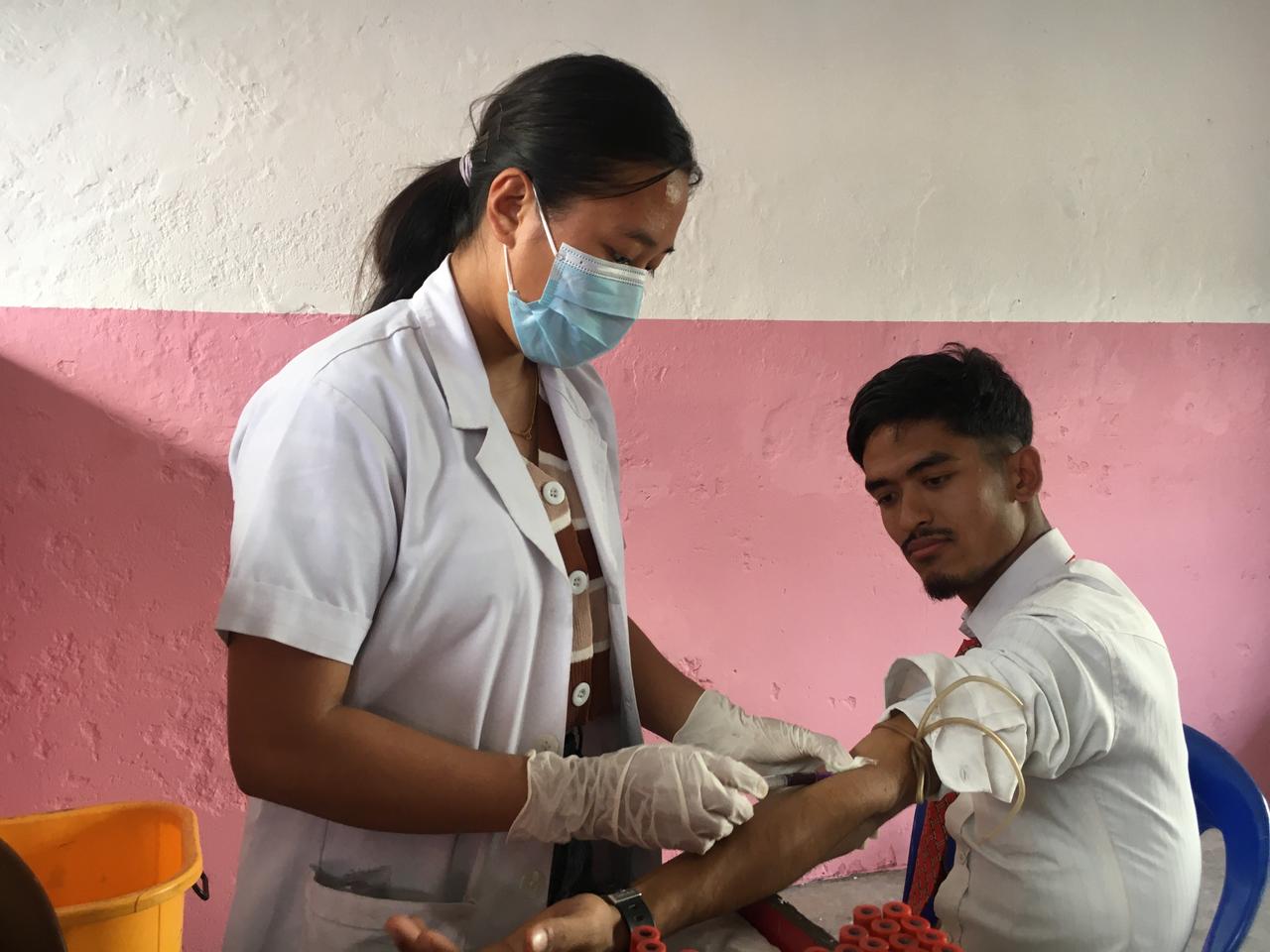 <span class='c1'>नोबेल मेडिकल कलेजद्वारा सुन्दरहरैंचामा</span> <span class='c2'>निःशुल्क स्वास्थ्य शिविर सम्पन्न</span>