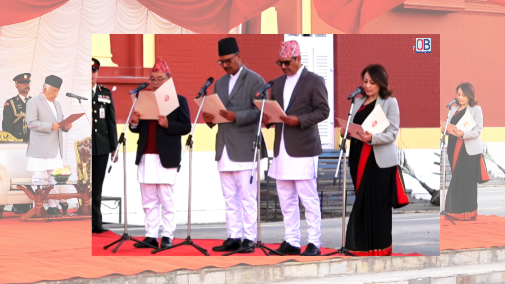 <span class='c1'>प्रधानमन्त्रीद्वारा चौंथो पटक मन्त्रिपरिषद् विस्तार,</span> <span class='c2'>यी हुन् नयाँ मन्त्री</span>