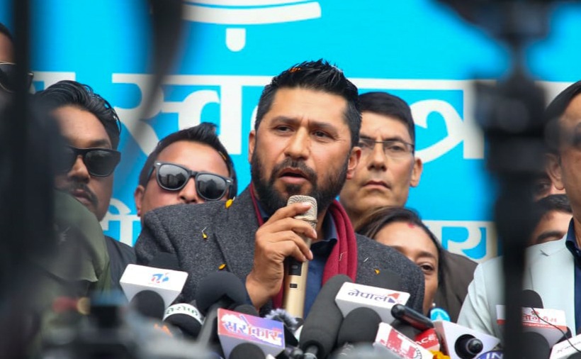 <span class='c1'>जेनजी विद्रोहलाई क्रान्तिमा बदल्न बाँकी</span> <span class='c2'>छ : रवि लामिछाने</span>