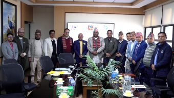 <span class='c1'>नेपाल पर्यटन बोर्ड र कोशी प्रदेश सरकारबीच</span> <span class='c2'>कोशी भ्रमण वर्षबारे समझदारी पत्रमा सम्झौता</span>