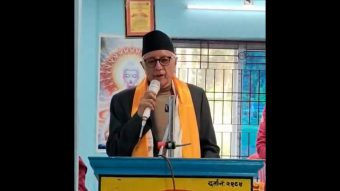 <span class='c1'>संस्कार र संस्कृति नै नेपालीहरूको</span> <span class='c2'>पहिचान हो : डा.कोइराला</span>