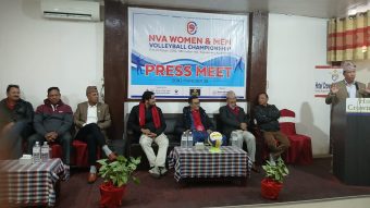 <span class='c1'>एनभिए महिला तथा पुरुष भलिबल च्याम्पियनसिप</span> <span class='c2'>पुस ११ गतेदेखी १९ सम्म</span>