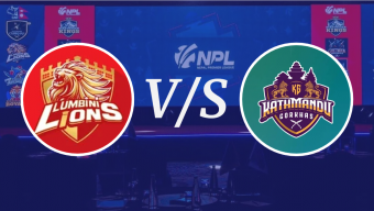 <span class='c1'>काठमाडौंले टस जितेर</span> <span class='c2'>पहिला ब्याटिङ गर्दै</span>