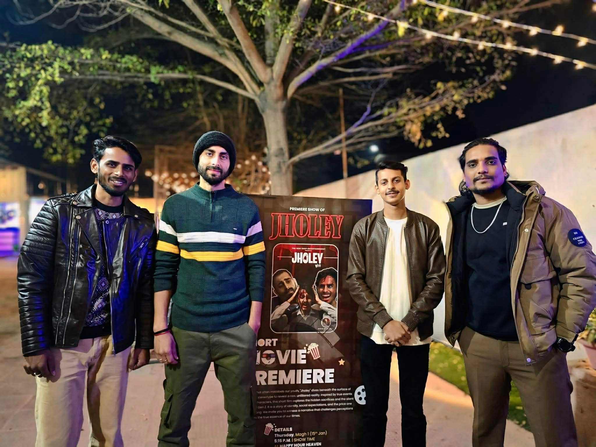 <span class='c1'>जेन्जी आन्दोलनको कथा वस्तुलाई समेटेर बनाए</span> <span class='c2'>विराटनगरका युवाहरुले ‘झोले’ सर्ट मुभि</span>