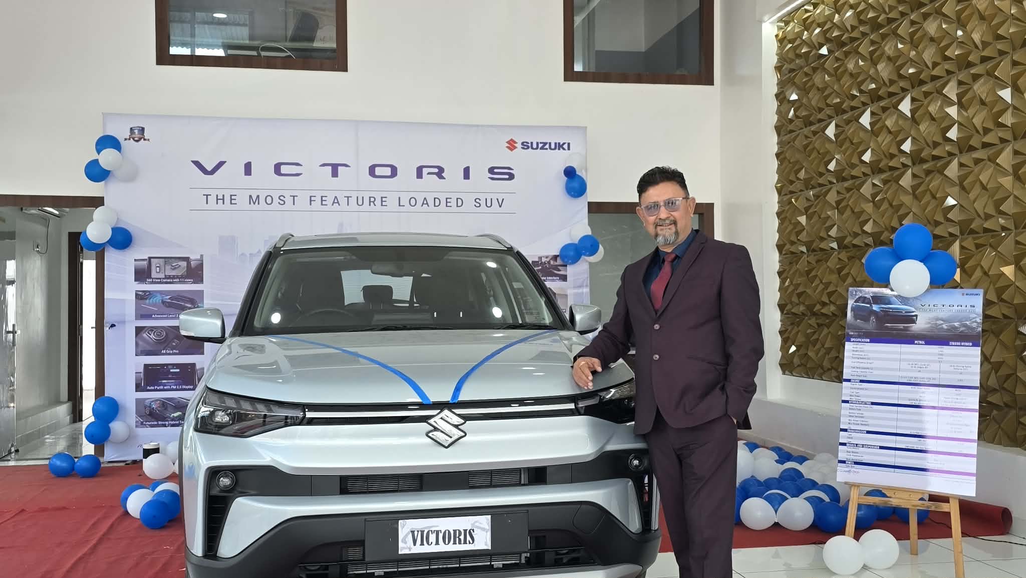 <span class='c1'>विराटनगरमा सुजुकीअटो प्यालेसले ल्यायो</span> <span class='c2'>सुजुकीको ‘भिक्टोरिस’ गाडी</span>