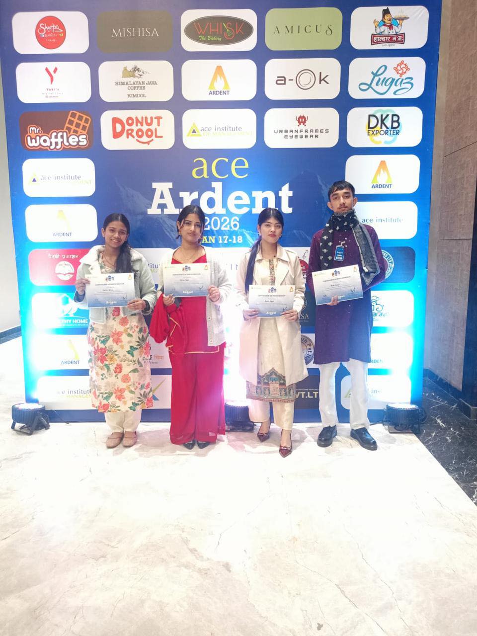 <span class='c1'>काठमाडौंमा आयोजित राष्ट्रियस्तरको  “ACE Ardent”</span> <span class='c2'>मा विराटनगरको सेन्ट जोसेफको सहभागिता</span>