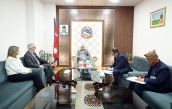 <span class='c1'>प्रधानमन्त्री कार्की र इजरायली</span> <span class='c2'>राजदूतबीच शिष्टाचार भेट</span>