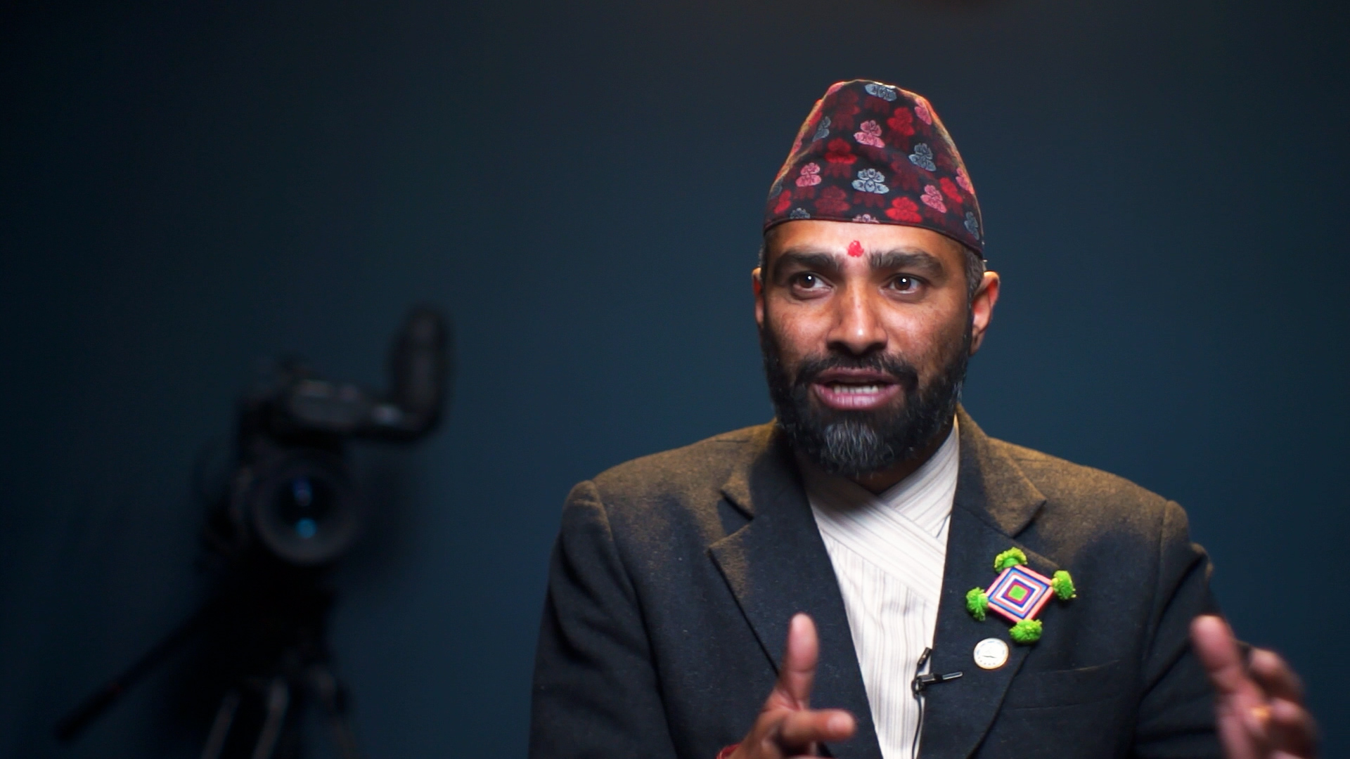 <span class='c1'>धोती र टोपी जुधाउनेहरु विखण्डनकारी हुन्, हामी</span> <span class='c2'>एकताको पक्षमा छौं : राजानन्द माण्डव्य</span>