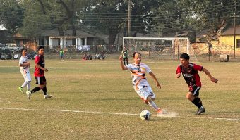 <span class='c1'>जुटमिल खेल मैदानमा सुरु भयो चौथो</span> <span class='c2'>मिल्श भेट्रान्स गोल्डकप,उद्घाटन खेलमा आयोजक विजयी</span>