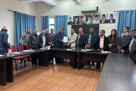 <span class='c1'>कांग्रेसको प्रतिज्ञापत्रमा स्वास्थ्य सेवाबारे</span> <span class='c2'>४१ बुँदा समेट्न आग्रह</span>