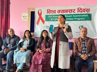 <span class='c1'>विराटनगरमा महिला पत्रकारहरुका लागि </span> <span class='c2'>‘भिआईए’ स्क्रिनिङ तथा स्तन परीक्षण</span>