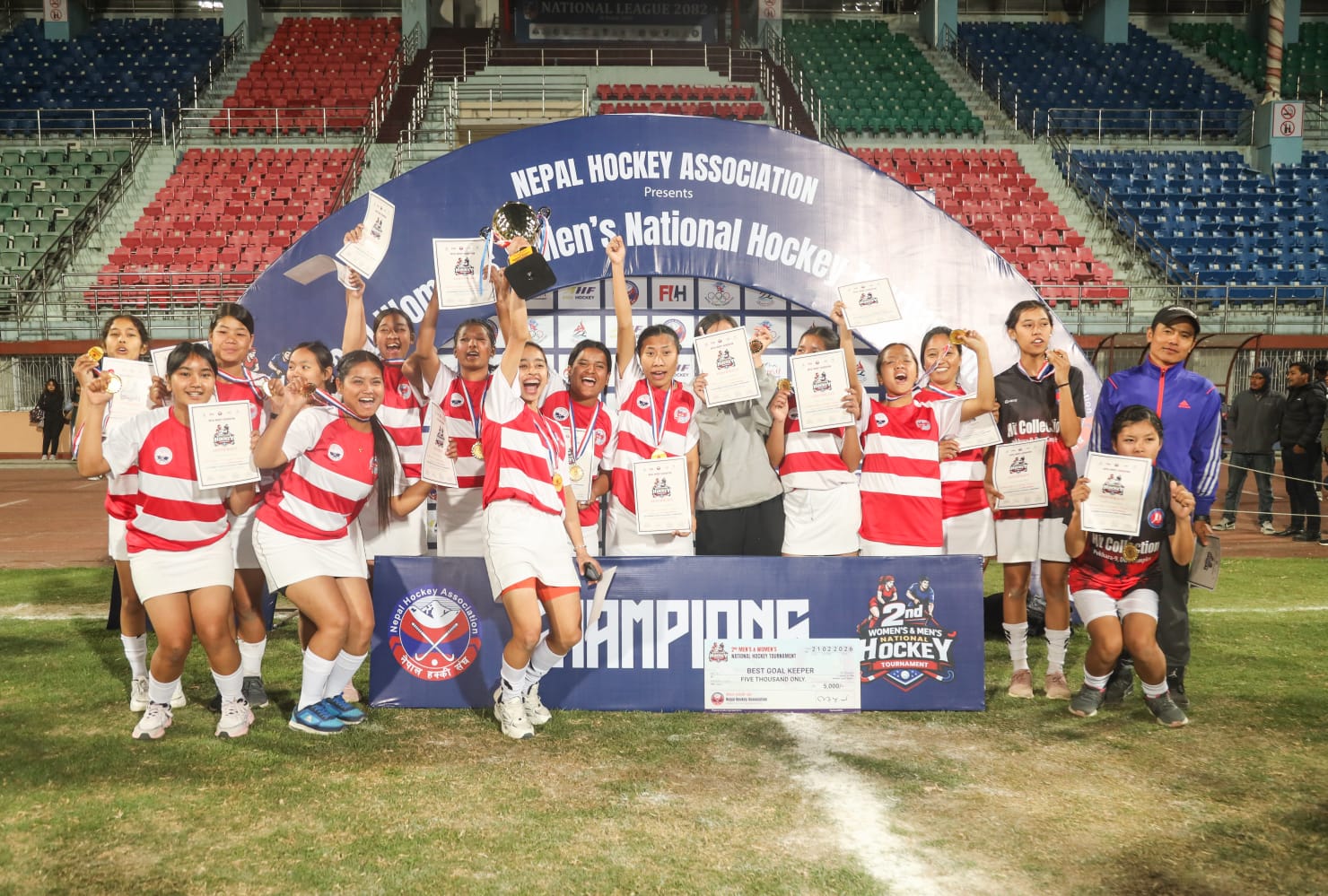 <span class='c1'>राष्ट्रिय हक्की प्रतियोगितामा</span> <span class='c2'>सुदूरपश्चिमलाई उपाधि</span>