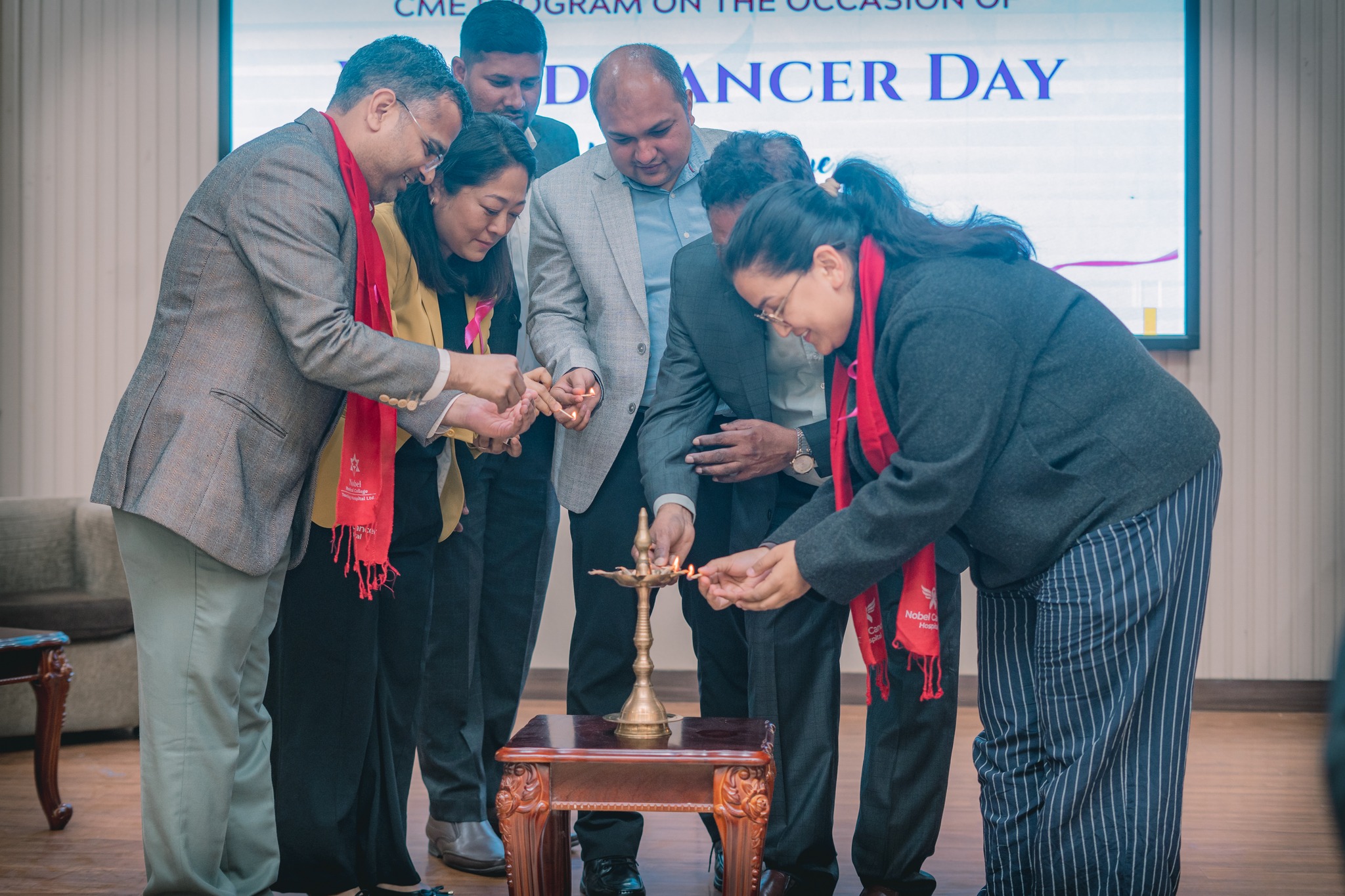 <span class='c1'>विश्व क्यान्सर दिवसको अवसरमा</span> <span class='c2'>नोबेल क्यान्सर अस्पतालको कार्यक्रम</span>