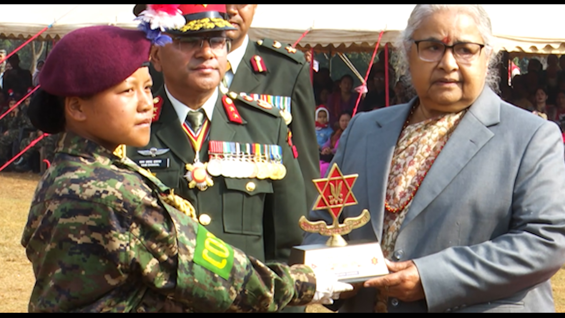 <span class='c1'>प्रधानमन्त्री कार्कीले भन्छिन्–अनुशासन, राष्ट्रप्रेम र</span> <span class='c2'>नेतृत्व युवाको जीवनशैली बन्नुपर्छ</span>