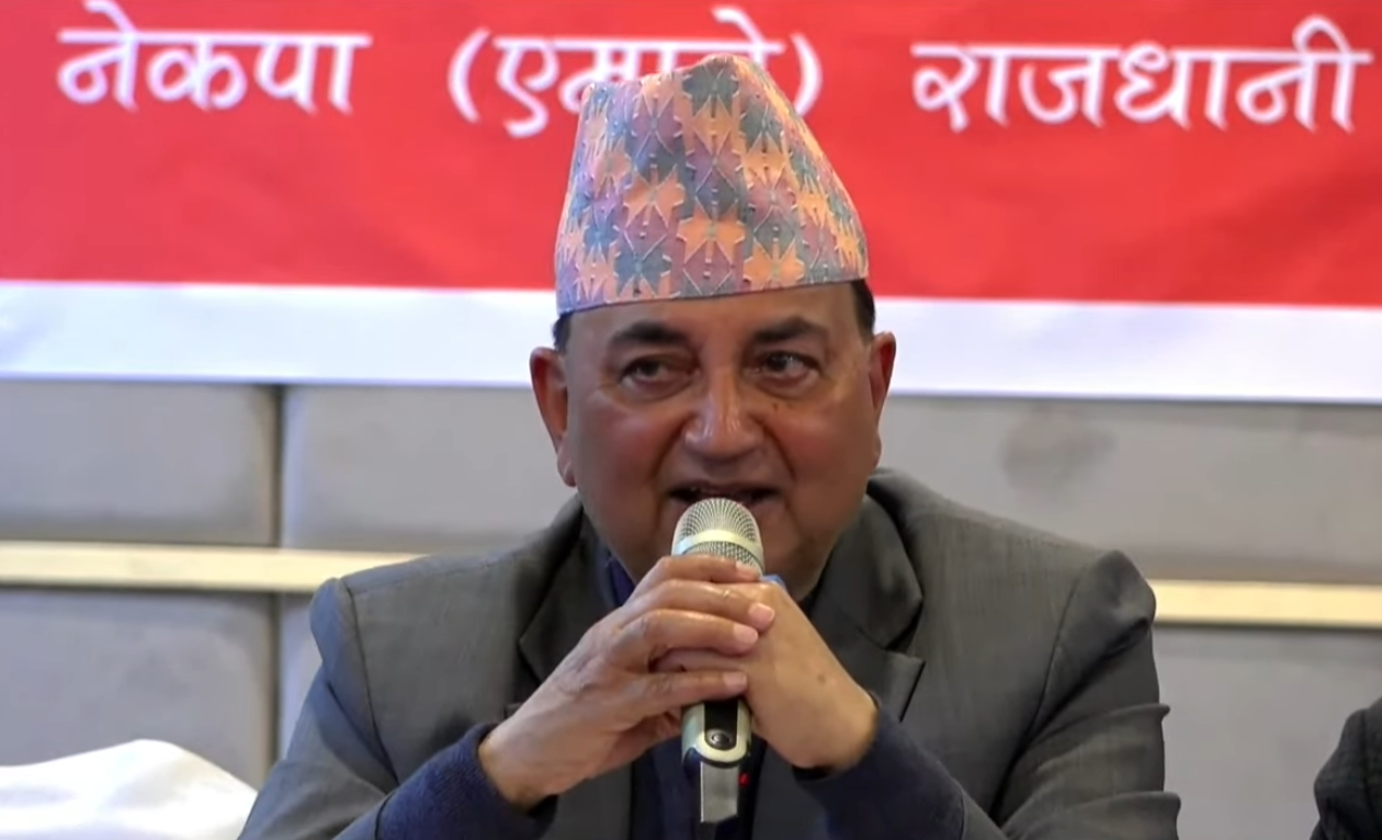 <span class='c1'>सामाजिक सद्भाव कमजोर बनाउने कामको विपक्षमा</span> <span class='c2'>एमालेले आफूलाई उभ्याउनेछः इश्वर पोखरेल</span>