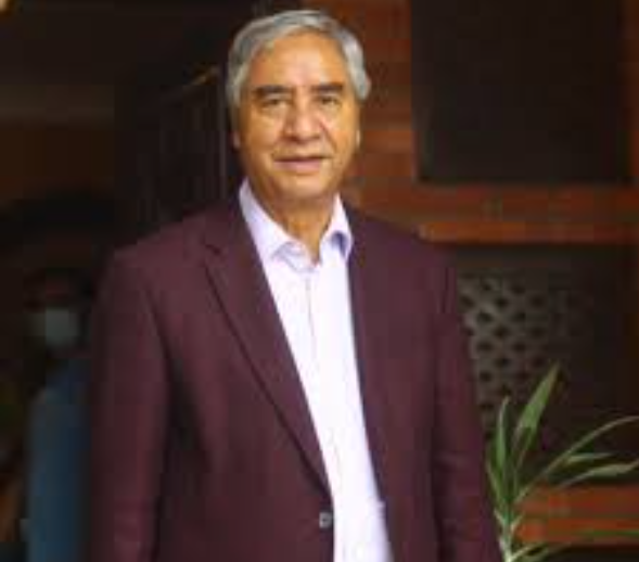 <span class='c1'>उपचारका लागि सिंगापुर प्रस्थान</span> <span class='c2'>गरे शेरबहादुर देउवाले</span>