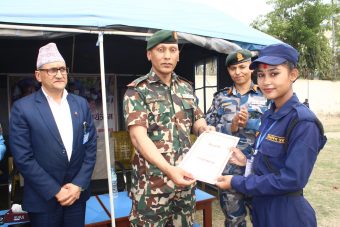 <span class='c1'>मोरङमा फागुन २१ गते निर्वाचन प्रहरीको महत्वपुर्ण भुमिका,</span> <span class='c2'>विदाई भए ४ हजार बढी निर्वाचन प्रहरी</span>