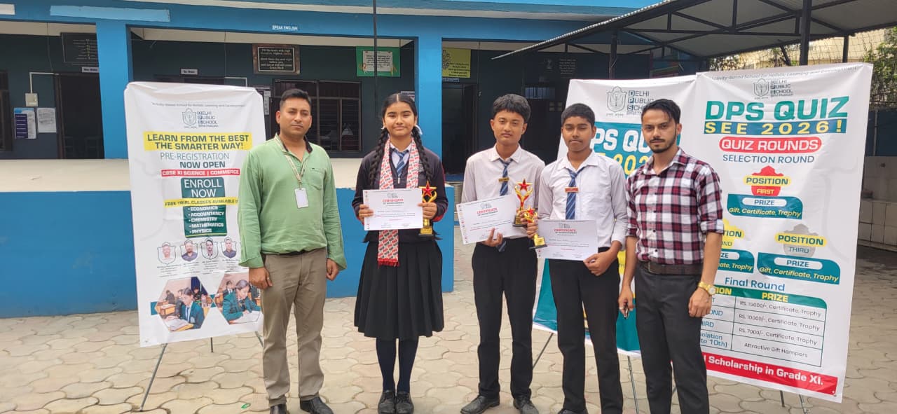 <span class='c1'>डिपिएस विराटनगरद्वारा ‘डीपीएस क्विज एसइई २०२६’</span> <span class='c2'>अन्तर–विद्यालय प्रतियोगिता सुरु,फाइनल चैत २८ गते</span>