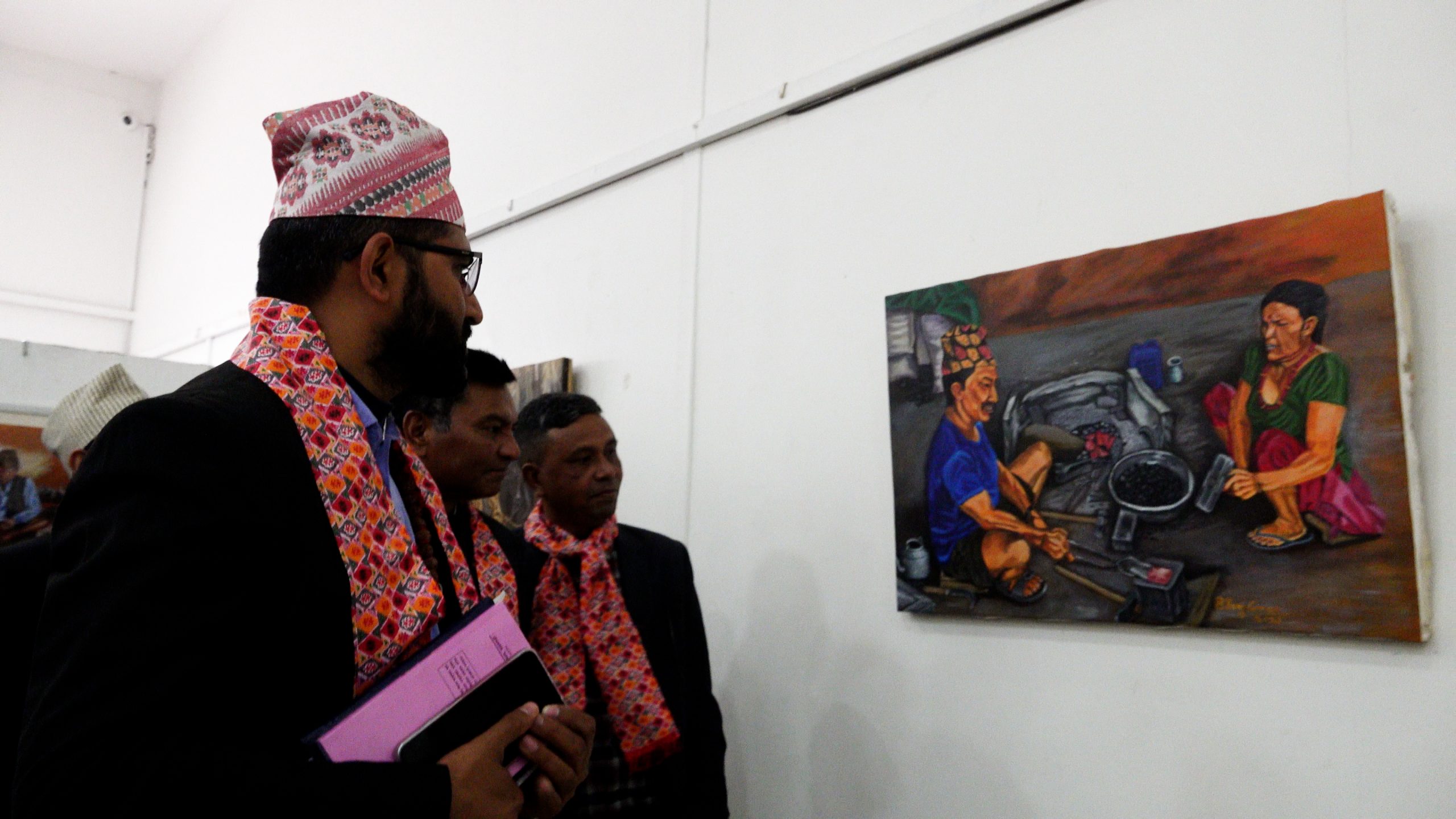 <span class='c1'>कलाकार राजकुमार विकको एकल</span> <span class='c2'>चित्रकला प्रदर्शनी ‘सह–अस्तित्व’ सुरु</span>